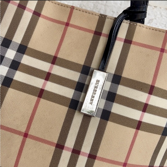 COPY - Burberry Nova Check Tote Vintage Plaid - Picture 3 of 6